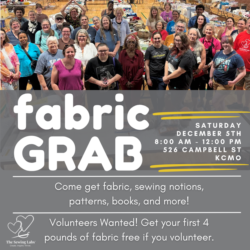 The Sewing Labs' Fabric Grab!
