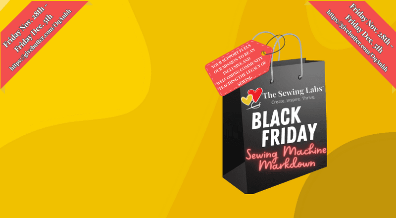 Black Friday Sewing Machine Markdown!