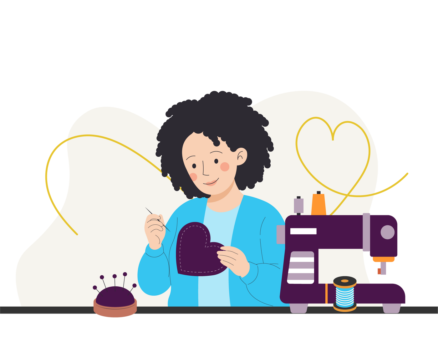 Community Service Sewing: Hearts & Hope